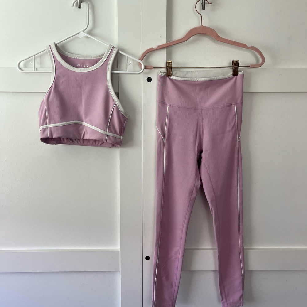 Wilo the Label- Women's Pink Activewear Set
